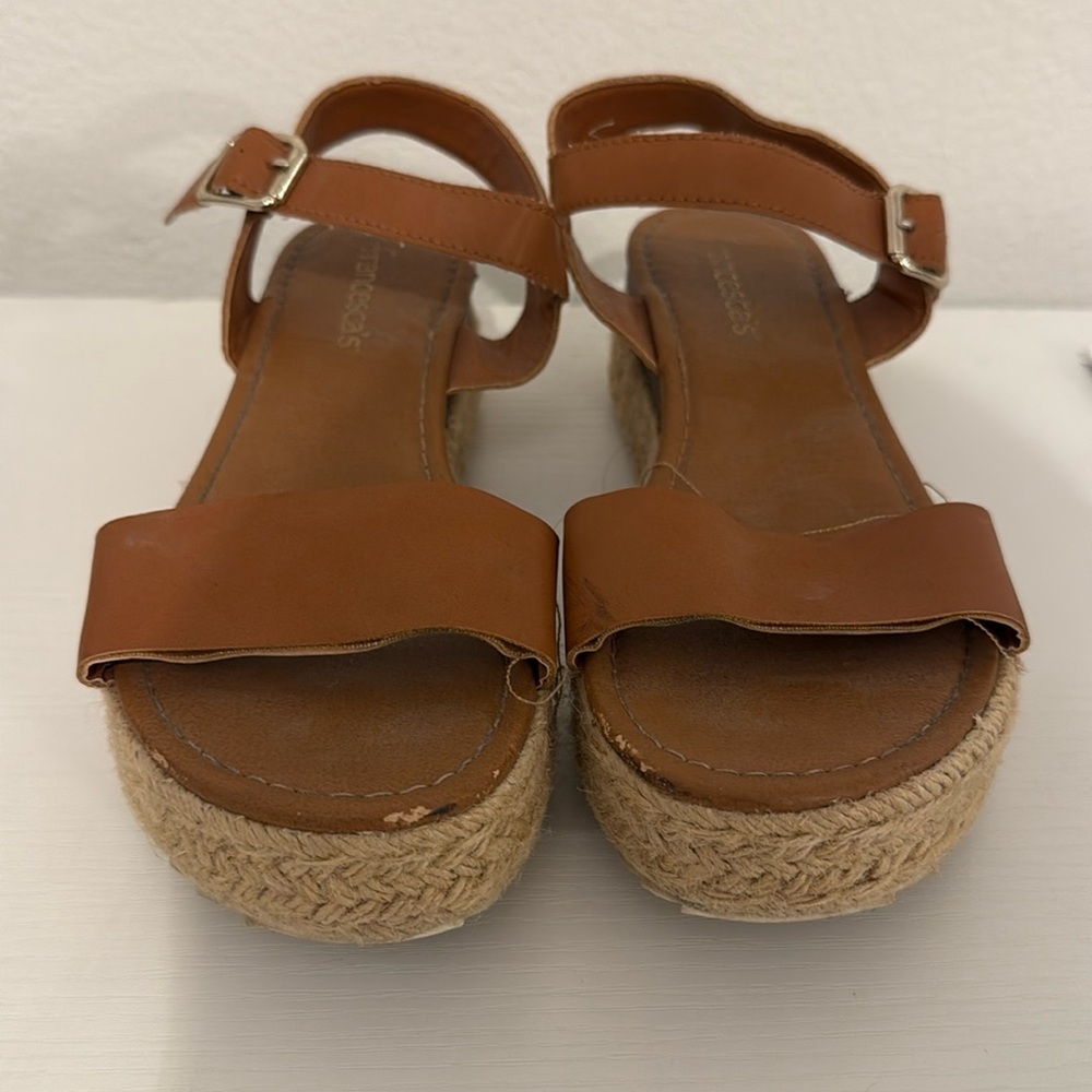 Brown espadrilles